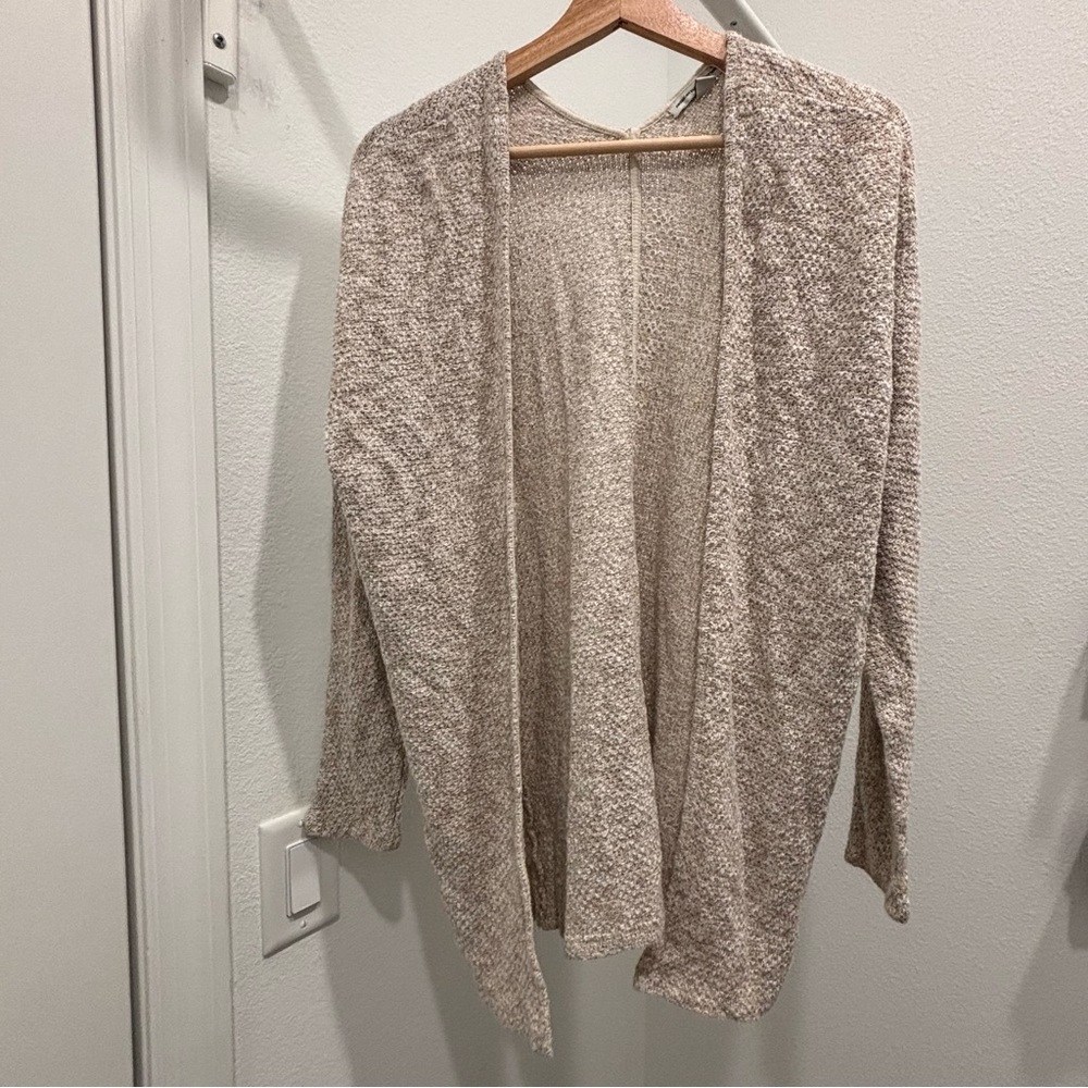 Women's Cream/White Cardigan